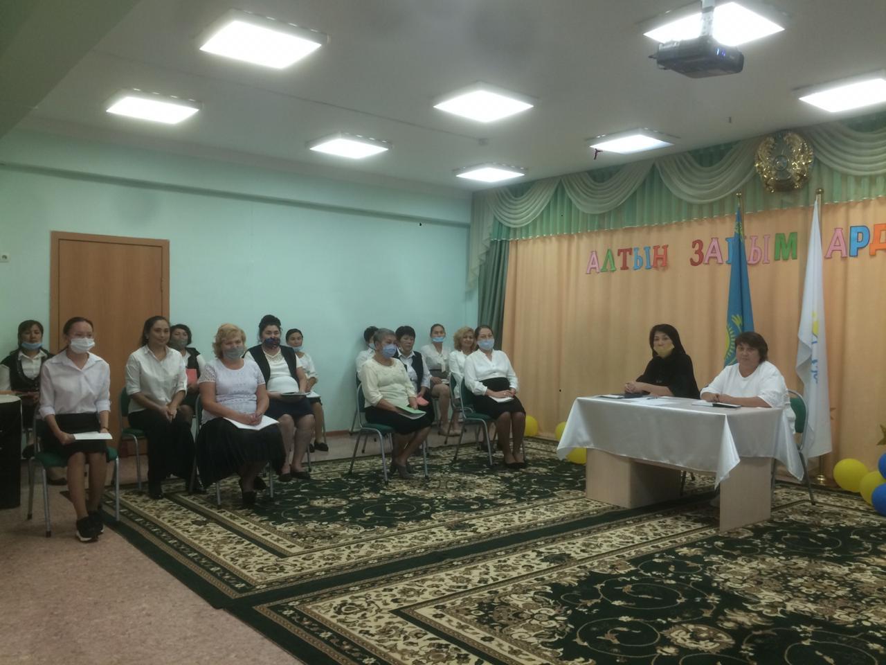 Педагогикалық кеңес №1 "2020-2021 оқу жылына балабақшаның әзірлігі"